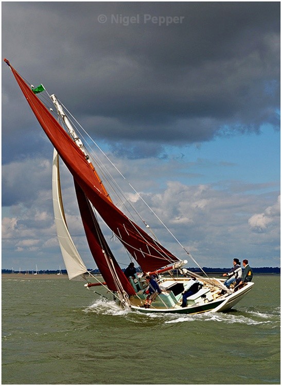 Racing Smack (2) - Colne Barge and Smack Race