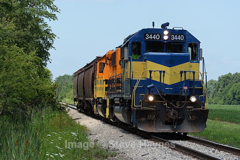 11th July 2016 - Goodland, IN: Toledo, Peoria & Western RR