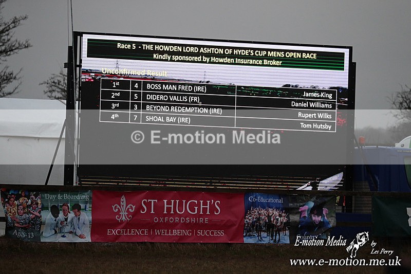 PtP 260125 936 - Cocklebarrow Point-to-Point racing with the Heythrop Hunt 26/01/25