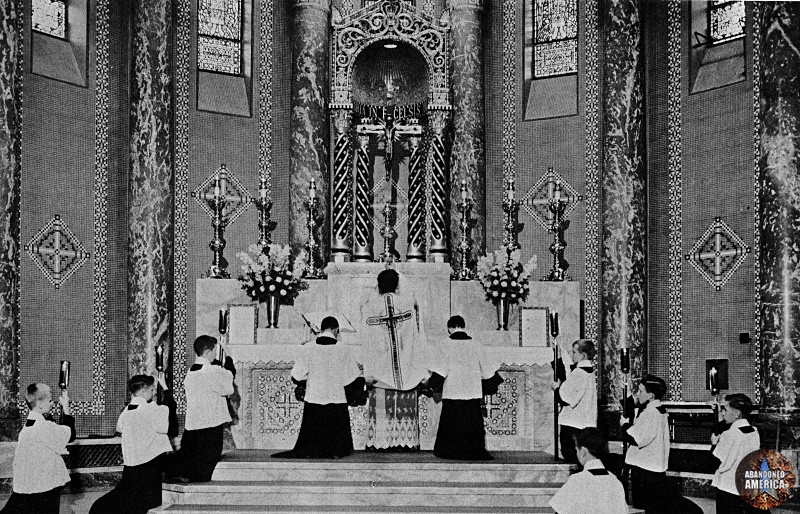historical photos of the church of the transfiguration in philadelphia on matthew christopher murray's abandoned america