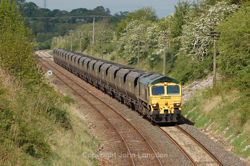 15.5.08 66520 6E73 Killoch - West Burton Cotehill - Cotehill