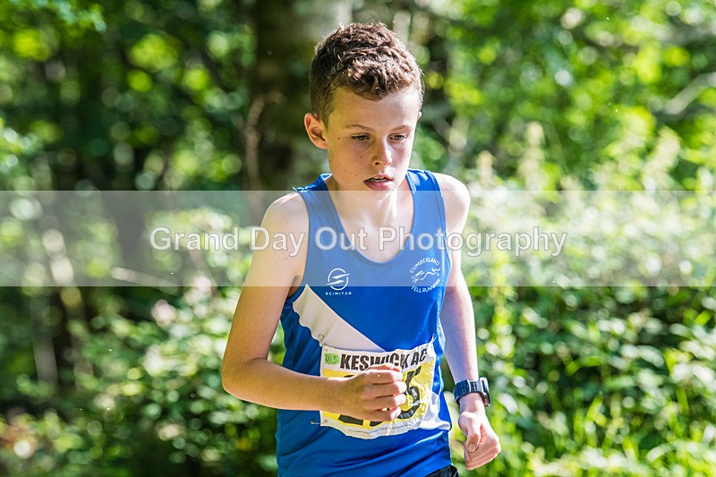 Latrigg Junior-12 - Round Latrigg Junior Fell Races Wednesday 11th June 2025