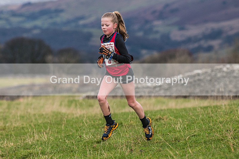 Cunswick U13-215 - Kendal Winter League Cunswick Scar Junior Under 13 Fell Race Sunday 26th January 2025