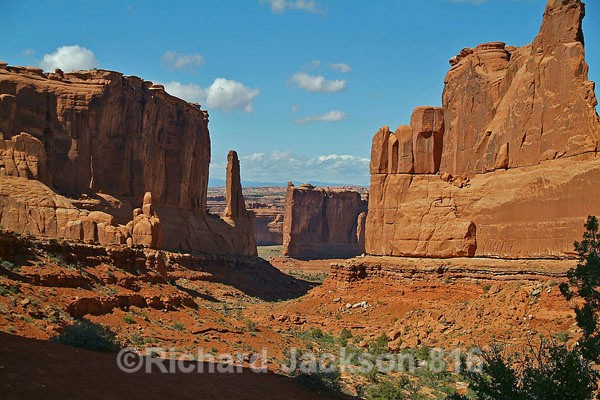 Park Avenue Corridor - Arches National Park