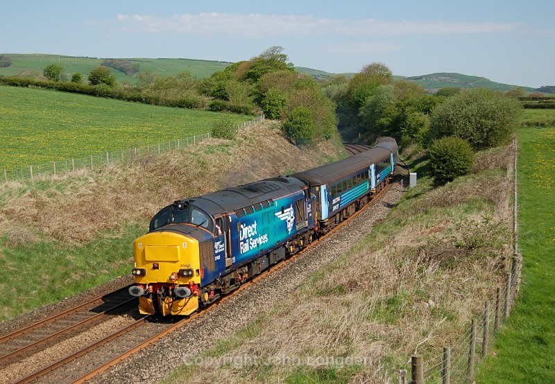 JL - 9.5.16 37423 2C47 10.04 Preston - Barrow, Pennington - Cumbrian Coast (north to south)