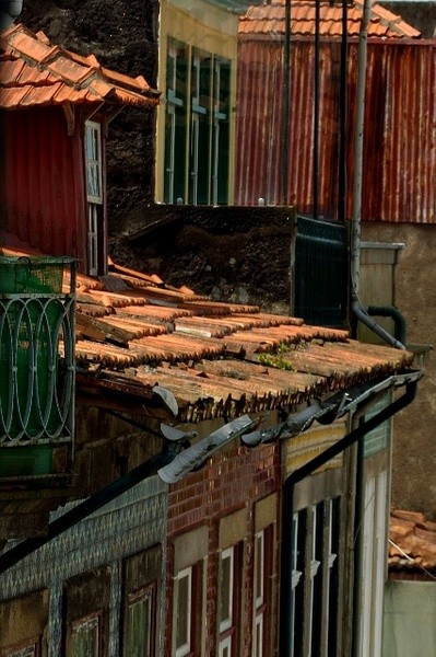 Red Tones - Porto Roof Tops