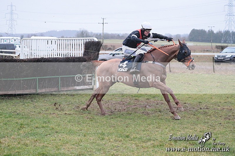 PtP 260125 884 - Cocklebarrow Point-to-Point racing with the Heythrop Hunt 26/01/25