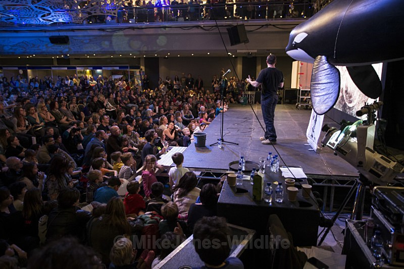 Steve Backshall at Whalefest 2014 ref wfsb6 - STEVE BACKSHALL images from Whalest 2014 in Brighton