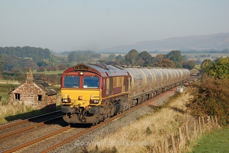 10.10.12 - 66006 6M00 Mossend - Clitheroe, Town End Farm - Town End Farm