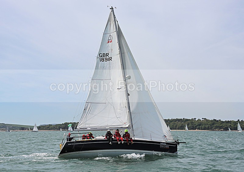 130601 INFINITY GBR1891R WT7A9452 - ROUND THE ISLAND RACE - 1st June 2013
