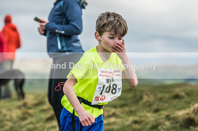 Helm Hill U9-33 - Kendal Winter League Helm Hill Under 9 Fell Race Sunday 16th March 2025