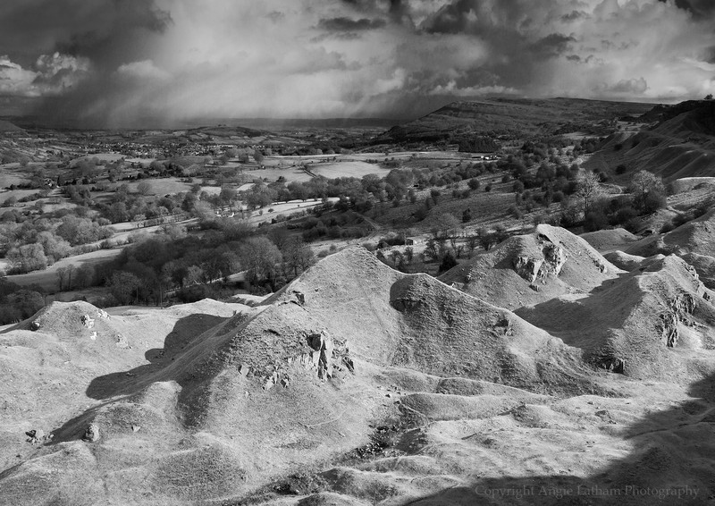 Brecon Escarpment 1 - Black & White