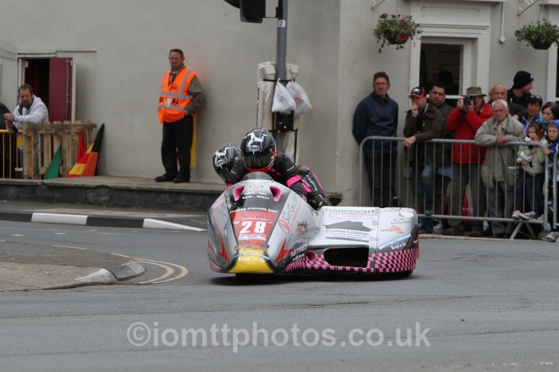 Peter Alton & Keith Brotherton - Sure Sidecar Race 2