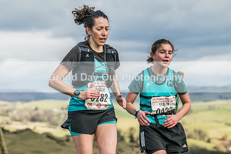 Helm Hill -573 - Kendal Winter League Helm Hill Fell Races (Under 13/15/17 & Seniors) Sunday 16th March 2025