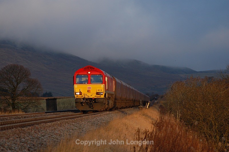 19.11.13 - 66118 6E77 Hunterston - West Burton, Shaw Paddock - (Pete) Shaw Paddock