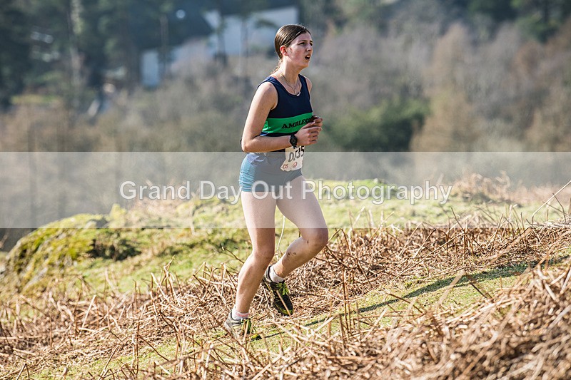 Elterwater-272 - Kendal Winter League Elterwater Under 15/17 Fell Races Sunday 9th March 2025