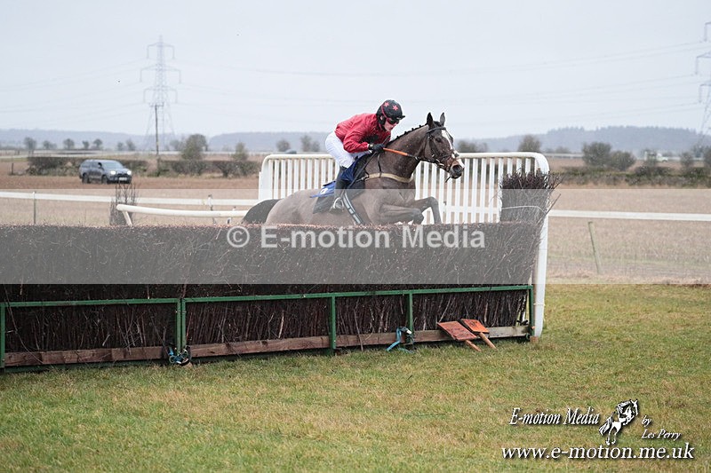 PtP 260125 61 - Cocklebarrow Point-to-Point racing with the Heythrop Hunt 26/01/25