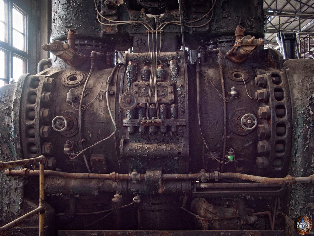 Bethlehem Steel (Bethlehem, PA) | Gas Blowing Engine Detail - Bethlehem Steel