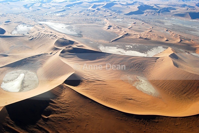 Above the dunes - Namibia