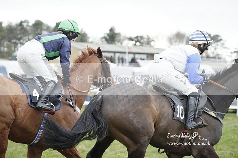 PtP 260323 0927 - New Forest Hounds Point-to-Point Larkhill 26/03/23