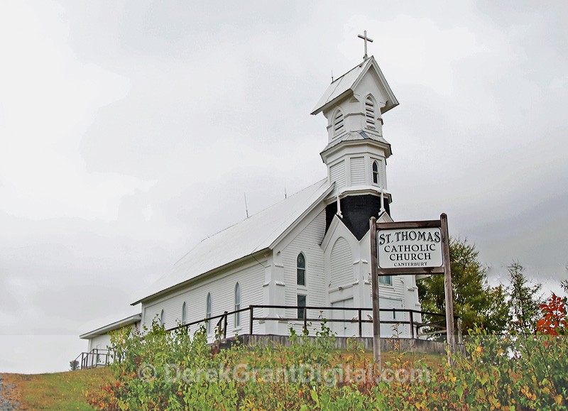 St. Thomas Catholic Church Canterbury New Brunswick Canada - Churches of New Brunswick