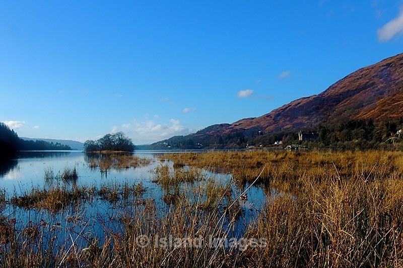 Looking South from Kilchurn Castle down Loch Awe - Loch-Awe, Argyll, Scotland