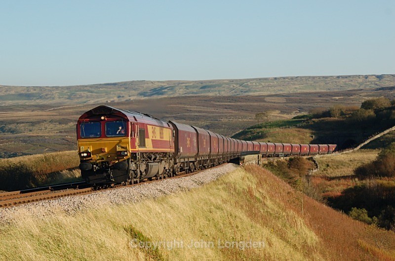28.9.11 - 66136 4S93 Milford - New Cumnock, Lunds - Lunds - Northbound