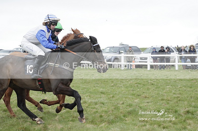 PtP 260323 0923 - New Forest Hounds Point-to-Point Larkhill 26/03/23