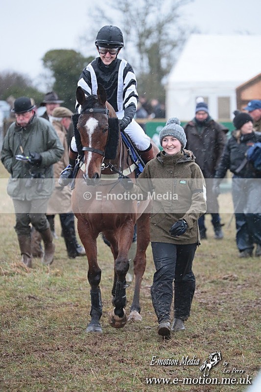 PtP 260125 190 - Cocklebarrow Point-to-Point racing with the Heythrop Hunt 26/01/25
