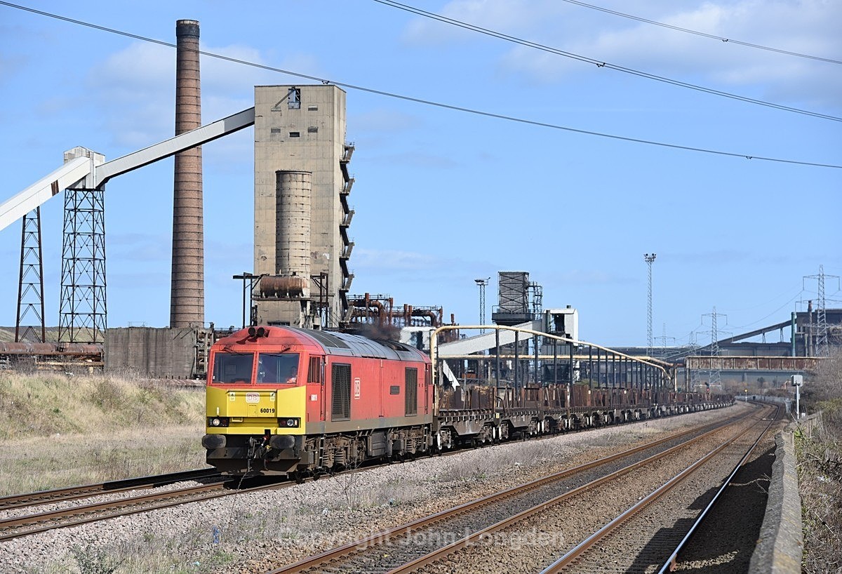 JL - 27.3.21 60019 6D05 Lackenby - Scunthorpe, South Bank - Teesside (west to east)