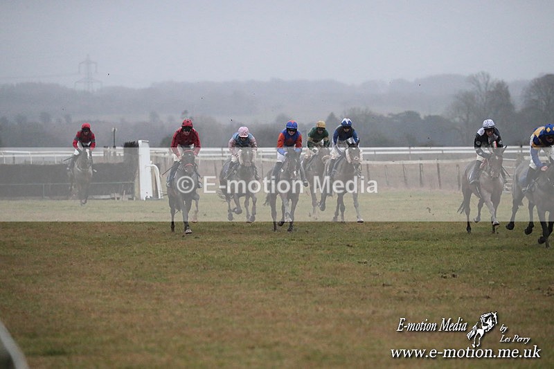 PtP 260125 1054 - Cocklebarrow Point-to-Point racing with the Heythrop Hunt 26/01/25