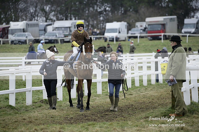 PtP 220122 410 - Royal Artillery Hunt Point-to-Point  - Larkhill Racecourse 22/01/22
