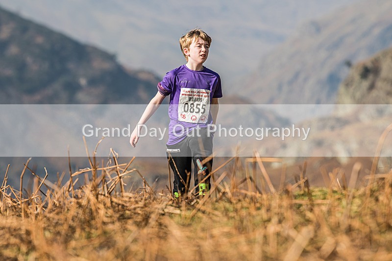Elterwater-184 - Kendal Winter League Elterwater Under 13 Fell Race Sunday 9th March 2025