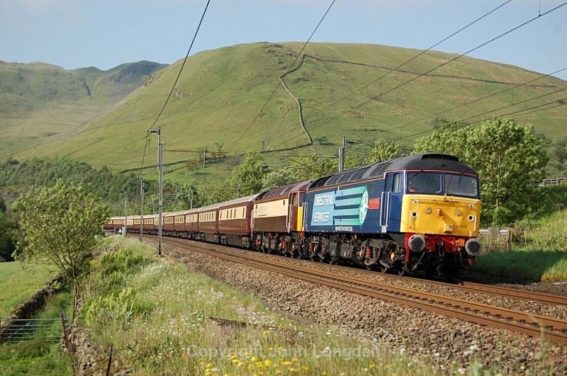 4.6.11 47810 & 47790 1Z65 Crewe - Edinburgh, Low Borrow Bridge - West Coast Main Line (north to south)