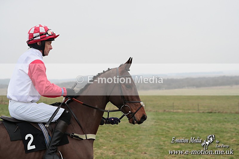 PtP 160225 350 - Combined Service Point-to-Point Races Larkhill 16/02/25