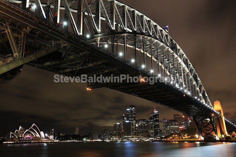 Sydney Harbour at Night:37E - Australia