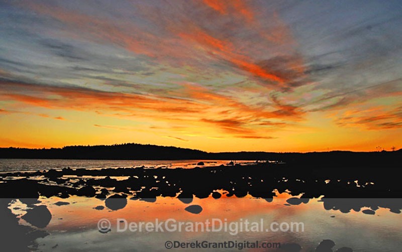 Saints Rest Sunset - Fundy Postcards