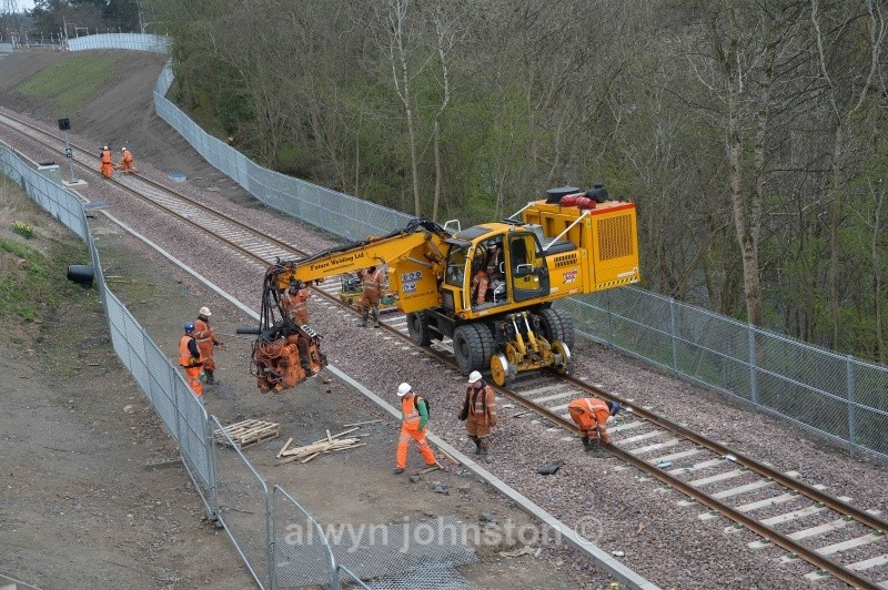 WELDING BLACK PATH - WAVERLEY LINE 2012-2015