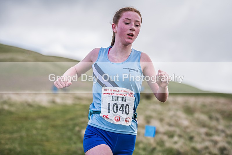 Arant Haw Juniors-174 - Kendal Winter League Arant Haw (Junior Races) Sunday 14th April 2024