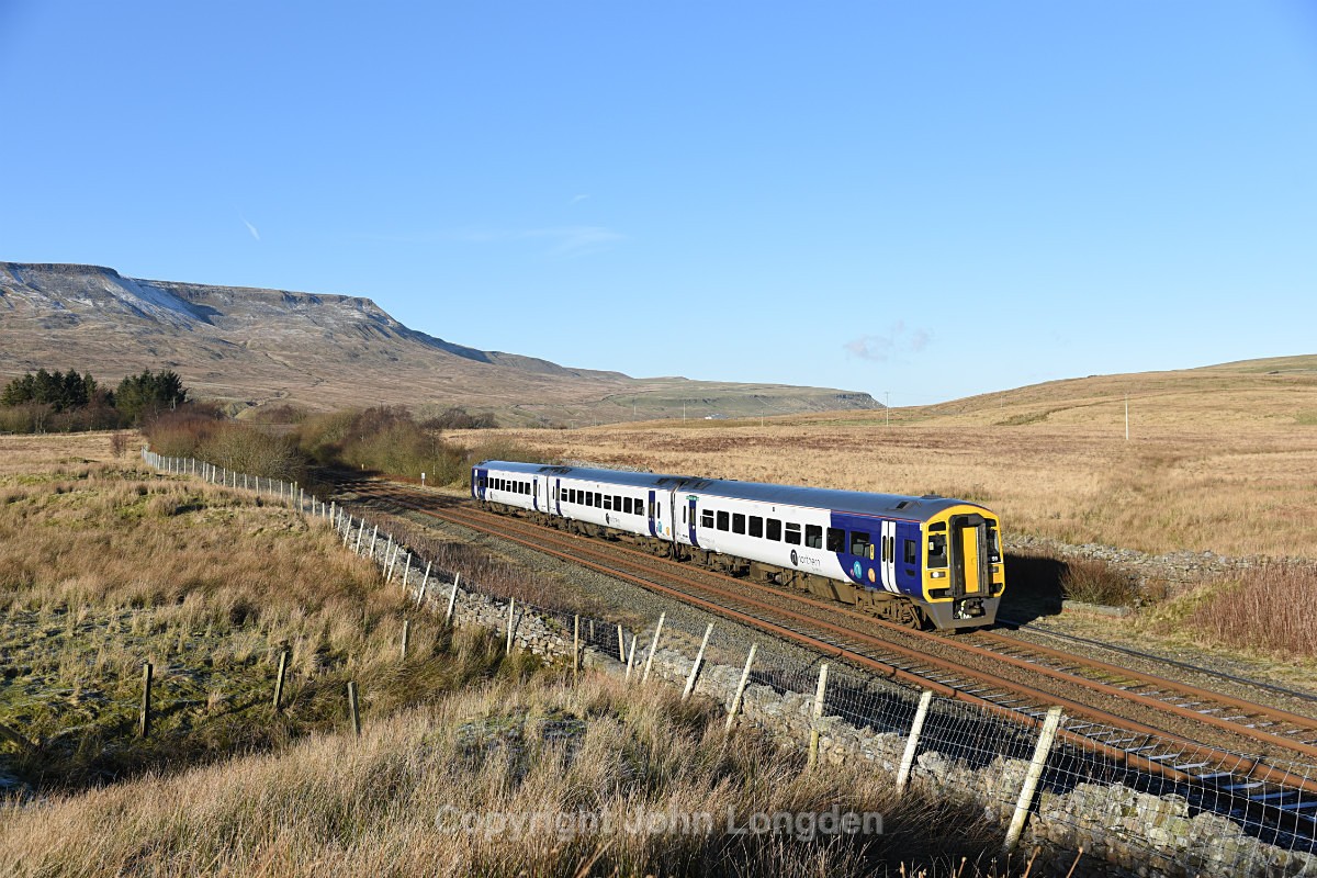JL - 8.1.18 158755 11:55 Carlisle - Skipton, Ais Gill Summit - Ais Gill - Summit