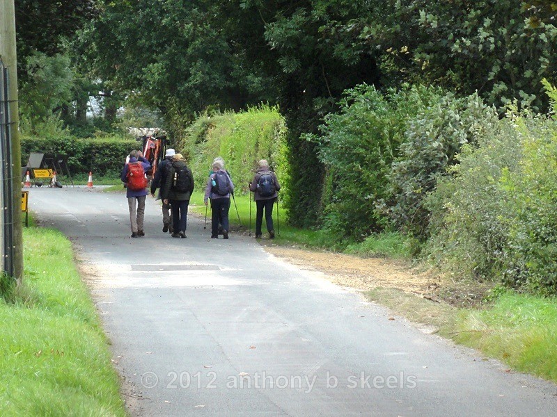 019 The end of Moor lane and into Stamford Bridge - SAINT PAULINUS PILGRIMAGE TRAIL