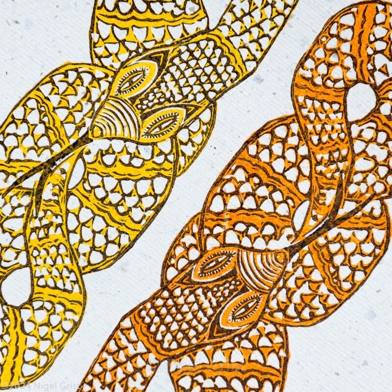  - Linocut