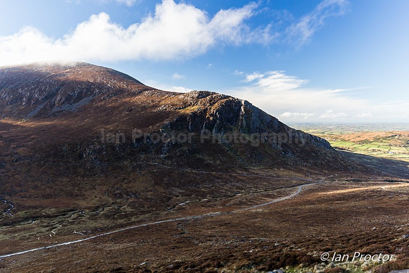 Autumn Light On Spellack - Mourne Mountains