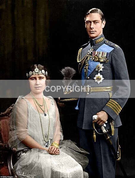 E-199 Albert Duke and Eliz Duchess of York - English Royals