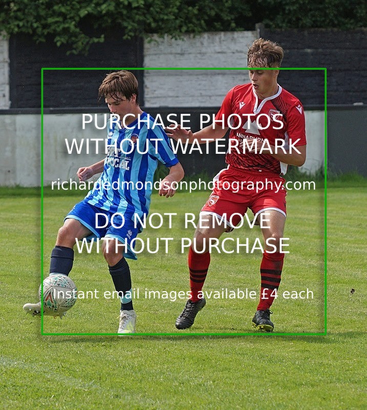 DSC06794 - Morecambe Under 18s v Blackpool Under 18's (Saturday 3 August 2019)