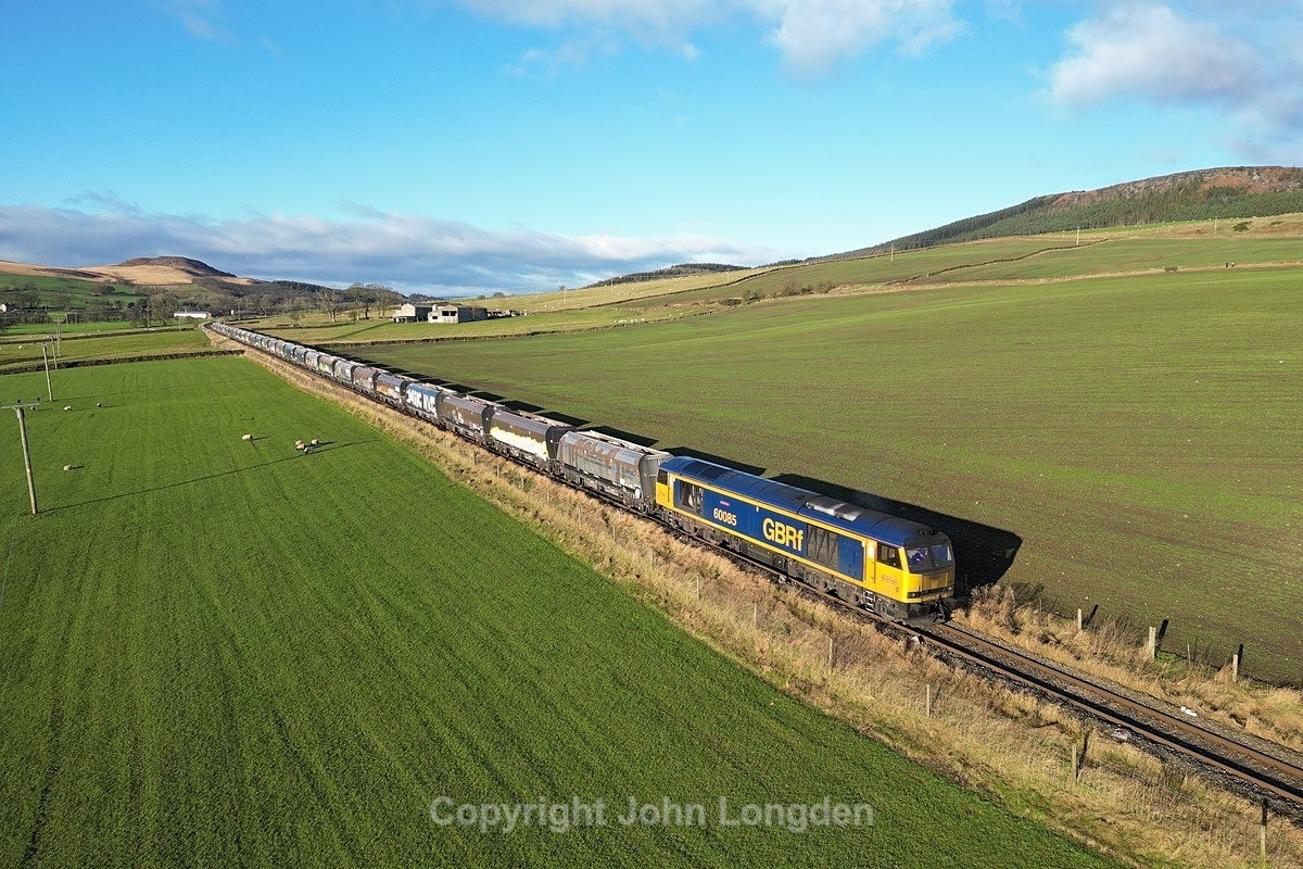 JL - 19.12.24 60085 6D37 Rylstone Quarry - Hunslet, Brackenley Lane - Latest shots