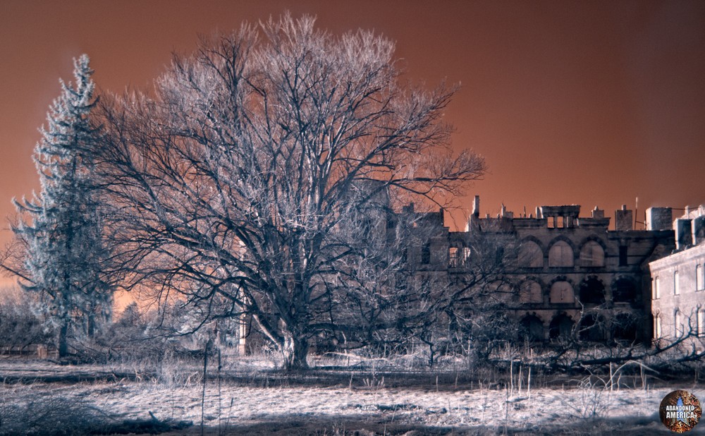 Infrared Exterior | Hudson River State Hospital - Hudson River State Hospital