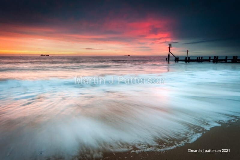 Gorleston Beach - Winter Sunrise - 2021