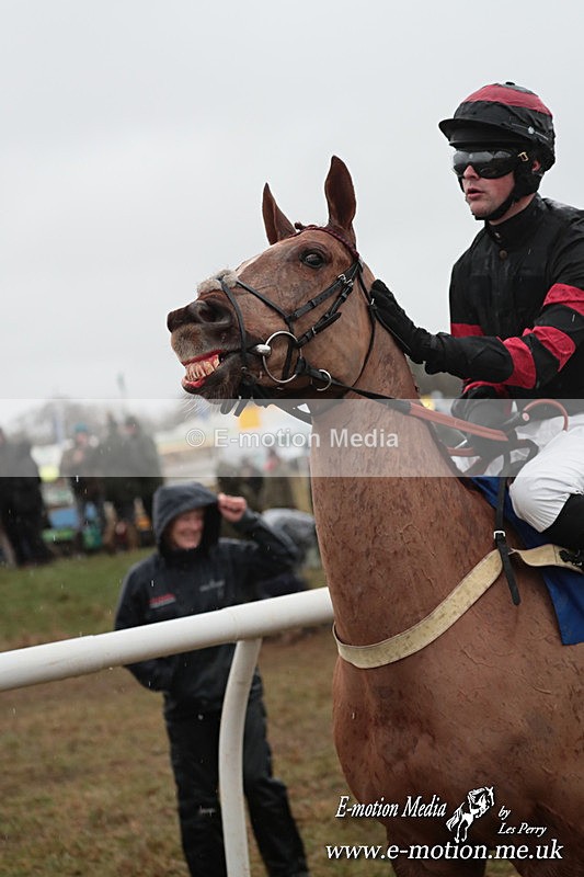 PtP 260125 175 - Cocklebarrow Point-to-Point racing with the Heythrop Hunt 26/01/25