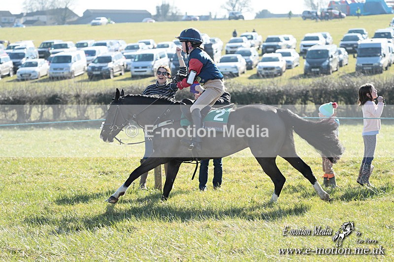 PR 010325 80 - Pony Racing from Beaufort Races Didmarton 01/03/25